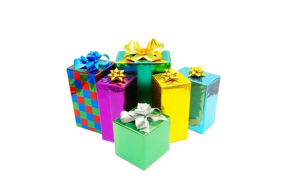 Cajas con regalos — Foto de Stock