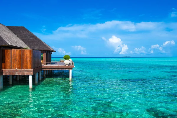 Hermosa playa en Maldivas — Foto de Stock