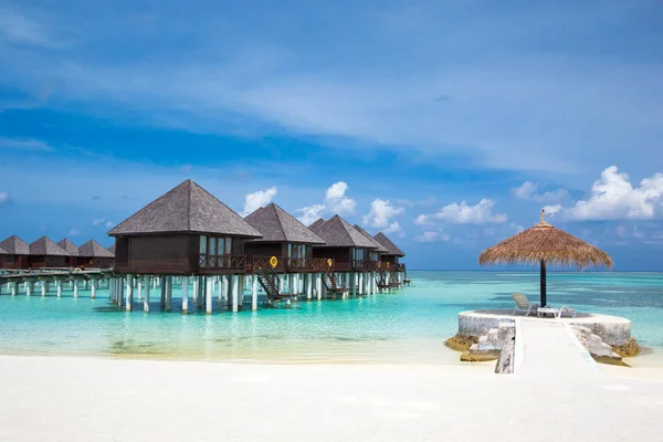 Maldivler de güzel plajı — Stok fotoğraf