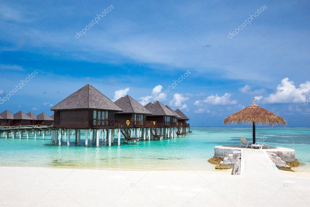 beautiful beach at Maldives