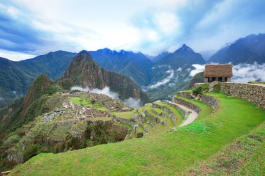 Machu picchu görünümü