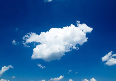 Mavi gökyüzü arkaplanı