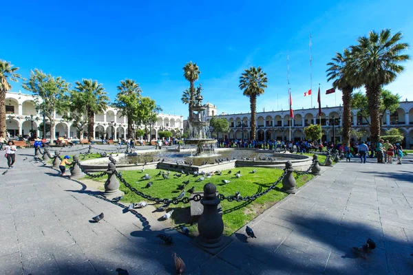 Piazza principale di Arequipa — Foto Stock