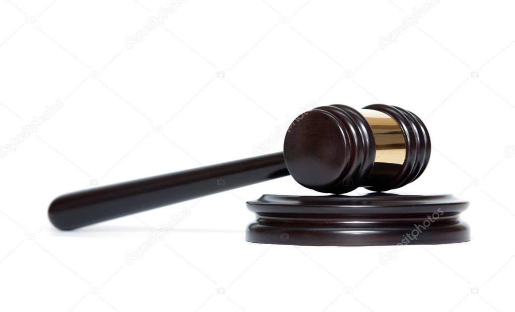  wooden judge gavel
