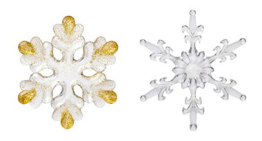 beyaz izole kar taneleri 