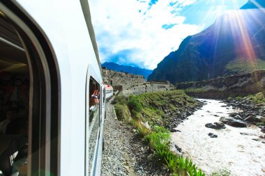 Cuzco üzerinden demiryolu Machu Picchu olmak