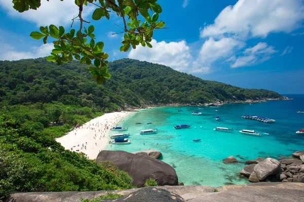 Vista para o mar tropical — Fotografia de Stock