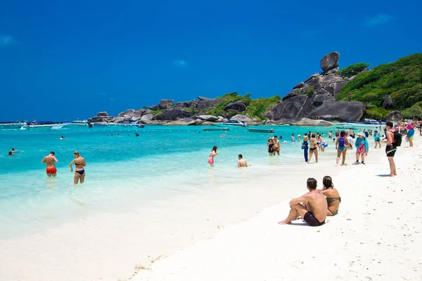 Vista para o mar tropical — Fotografia de Stock