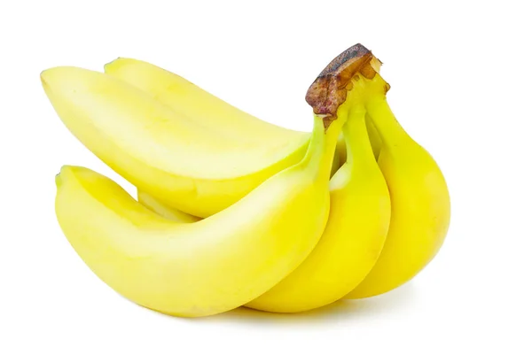 Bananen geïsoleerd op wit — Stockfoto