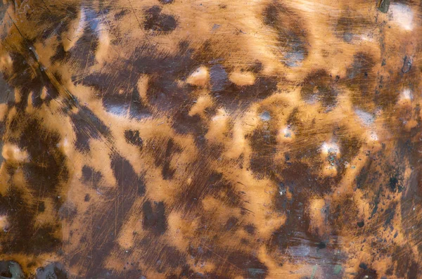 青銅色の金属のテクスチャ — ストック写真