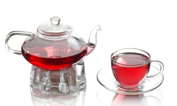Xícara de chá fresco — Fotografia de Stock