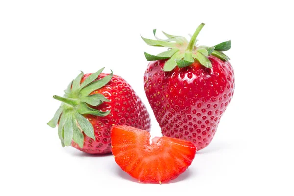 Fresas rojas frescas — Foto de Stock