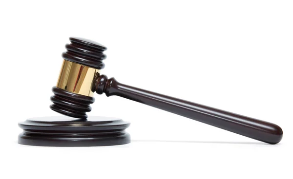 Wooden judge gavel — Stock Photo, Image