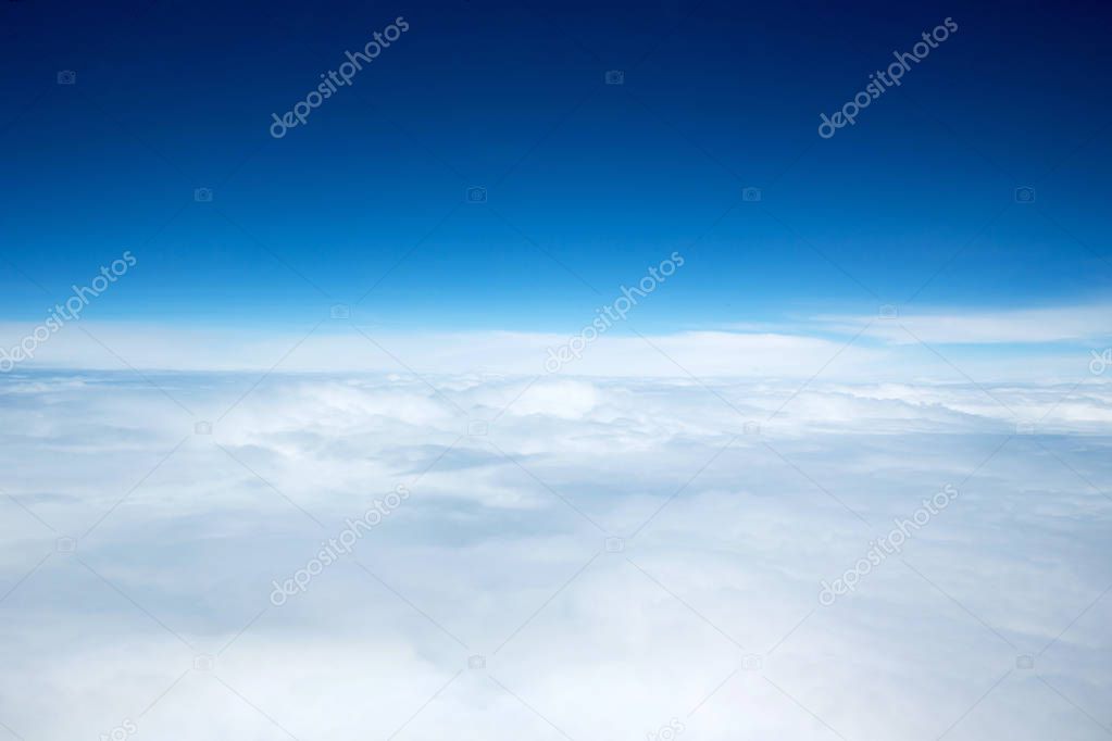 blue sky background 