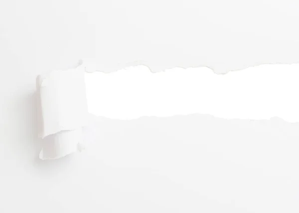 Banner de papel roto — Foto de Stock