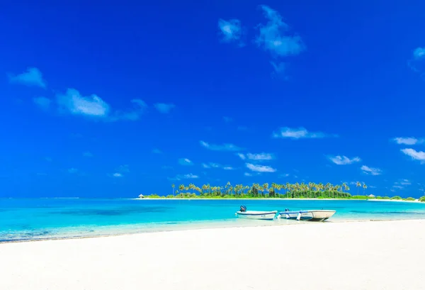 Экзотические морские пейзажи Мальдив — стоковое фото