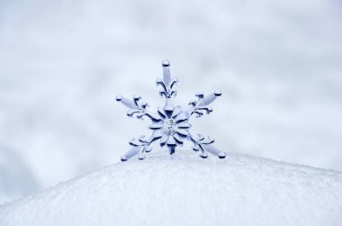 Kar Beyaz kar tanesi