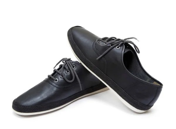 Zapatos de hombre negro — Foto de Stock