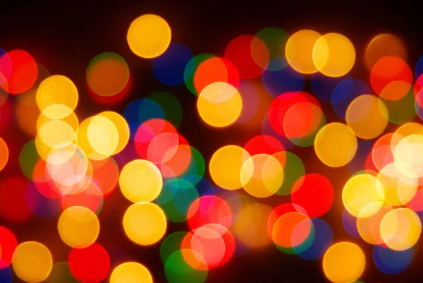 Luces de Navidad abstractas — Foto de Stock