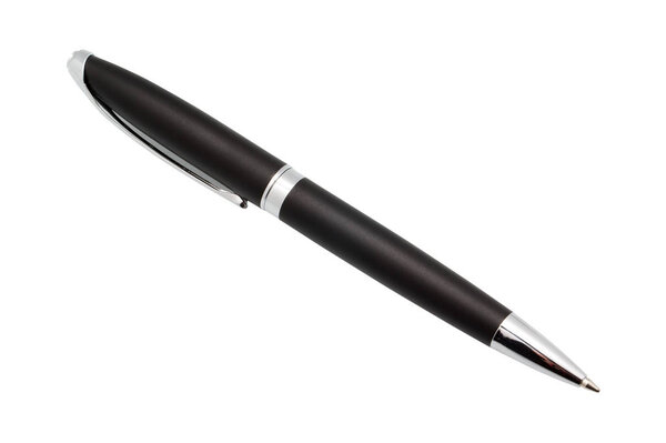 metal pen isolated
