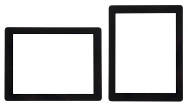 iki tablet bilgisayar