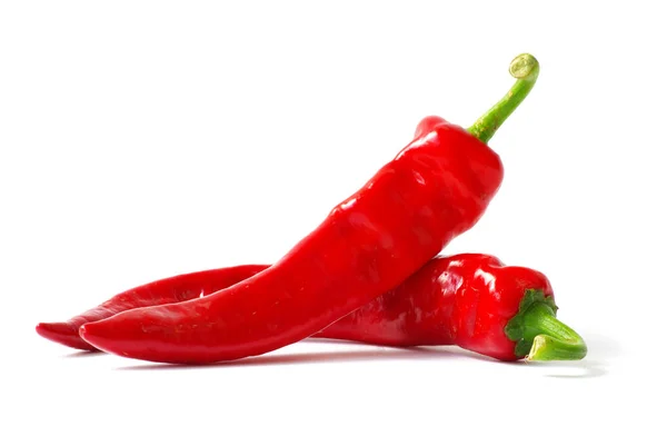Fresh red hot peppers — Stock Photo, Image
