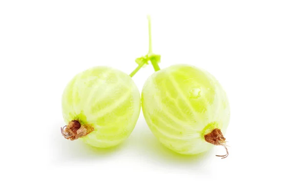 Green gooseberries fruit — Stock Photo, Image