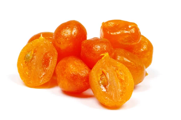 Gedroogde kumquat vruchten — Stockfoto