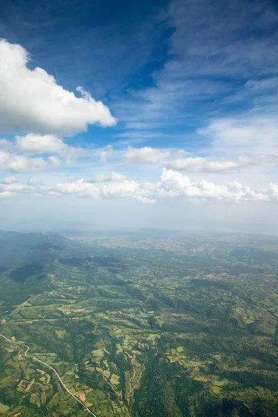 Fondo cielo azul — Foto de Stock