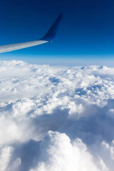 上からの雲のビュー — ストック写真