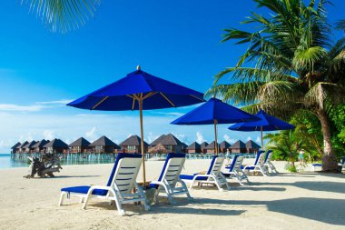 Maldivler Island beach ile