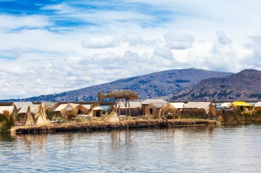 Titicaca gölü Totora Köyü