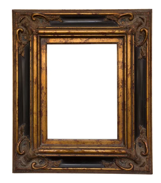 Gold frame for painting — Stock Photo, Image