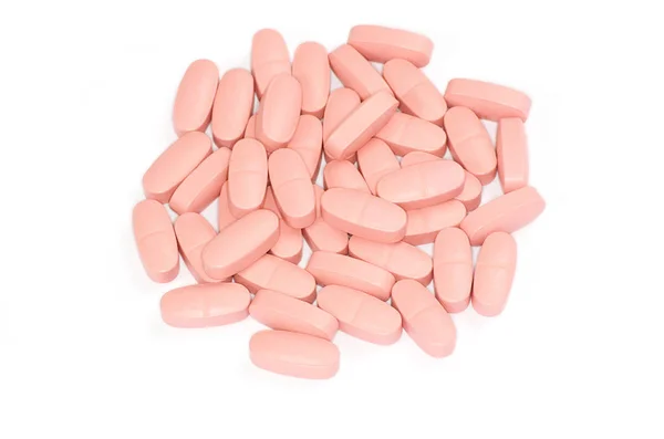 Heap of antibiotic pills — Stock Photo, Image