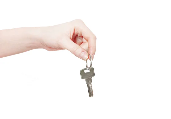 Hand holding key — Stock Photo, Image