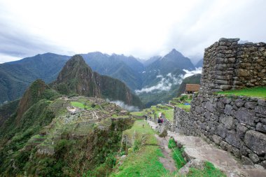Machu Picchu görünümünü