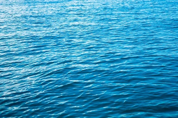 Kék tenger felszínén — Stock Fotó