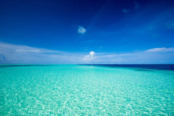 Stranden i Maldiverna — Stockfoto