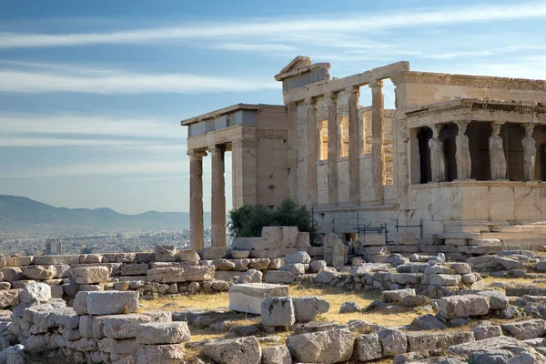 Yemple Erechteion in Akropolis — Stockfoto
