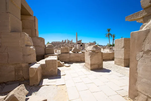 在埃及卡纳克神庙 — 图库照片
