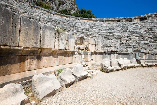 Ancien amphithéâtre à Myra — Photo