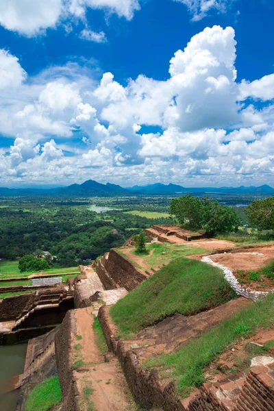 Sigiriya Lion Rock Fortress — Stock Photo, Image