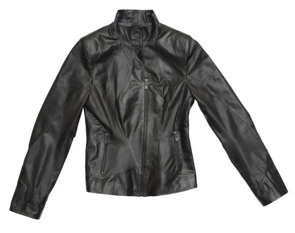 Chaqueta de cuero negro — Foto de Stock