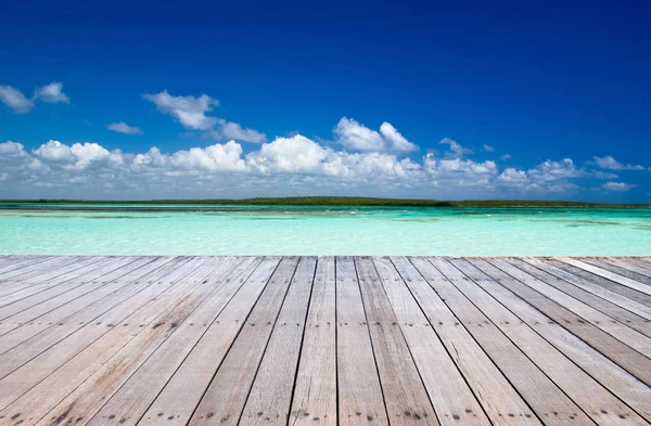 Vista tropicale sul mare — Foto Stock