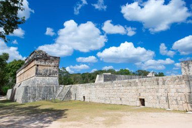 Kukulkan Tapınağı, Chichen Itza 'da piramit, Yucatan, Meksika
