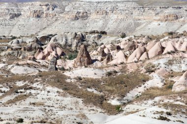 Dağ manzarası. Kapadokya, Anadolu, Türkiye.