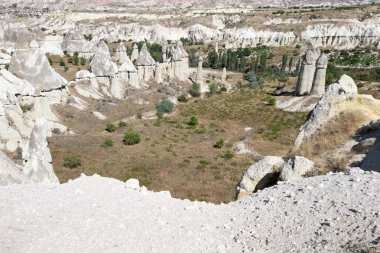 Dağ manzarası. Kapadokya, Anadolu, Türkiye.