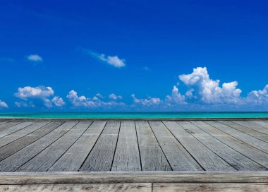 plaj ve tropikal deniz