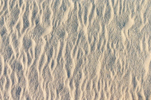夏天海滩的沙纹 — 图库照片