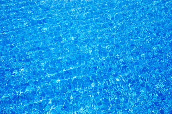 Blaues Schwimmbad Hintergrund Des Wassers Schwimmbad — Stockfoto